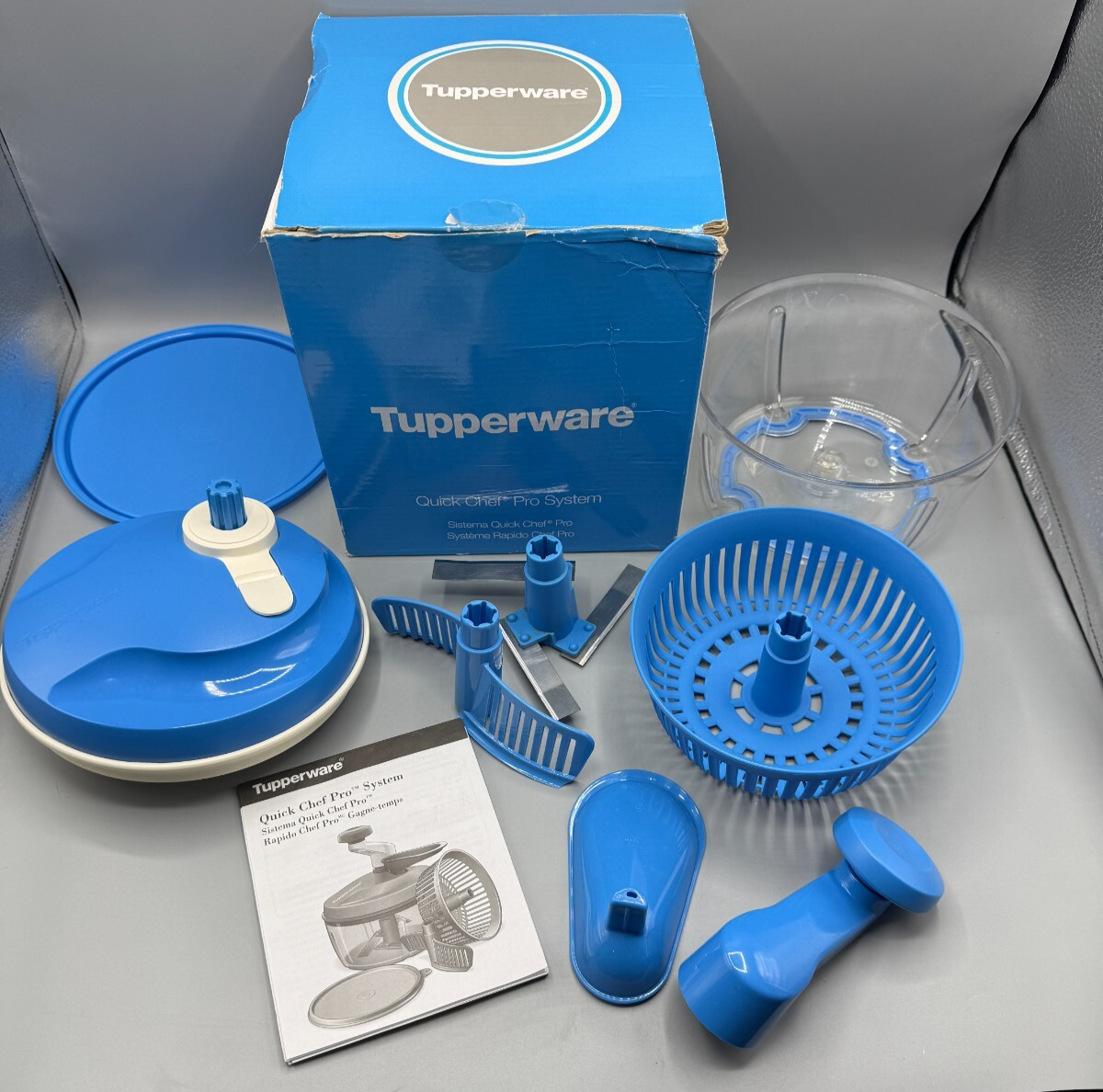 Tupperware Tupperchef Pro レシピ付き s-l1200.png