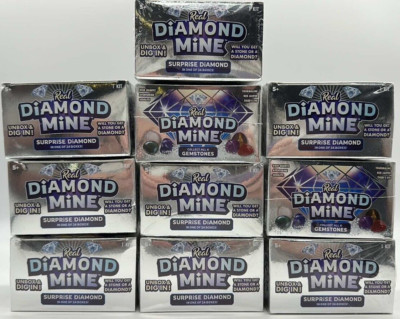 10PK Real Diamond Mine Surprise ~ Gemstone or Diamond? ~ Sealed ~ FAST SHIP