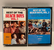 The Best of the Beach Boys, Vol. 1  2 by The Beach Boys Cassette Lot Of 2