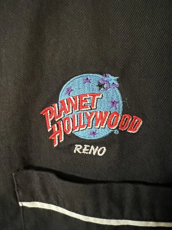 Planet Hollywood рубашка для боулинга на пуговицах Reno винтажный L/XL пожалуйста, смотрите фотографии - Изображение 2 из 4