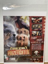 Image of Don King Presents: Prizefighter Xbox 360 Wii 2008 Vintage Print Ad/Poster Art
