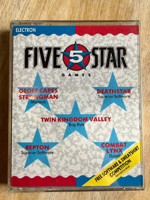 Five Star Games Acorn Electron Kassette von Beau Jolly