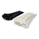  Schwarz & Weiß Kabelbinder Premium Reißverschluss Kabel ordentlich lang kurz klein alle Größen
