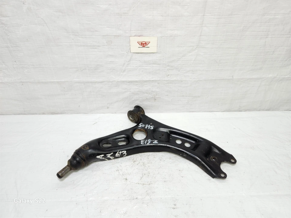 Brazo de control inferior delantero derecho Volkswagen Tiguan 2010-2017 tracción delantera OEM Foto 4 de 4