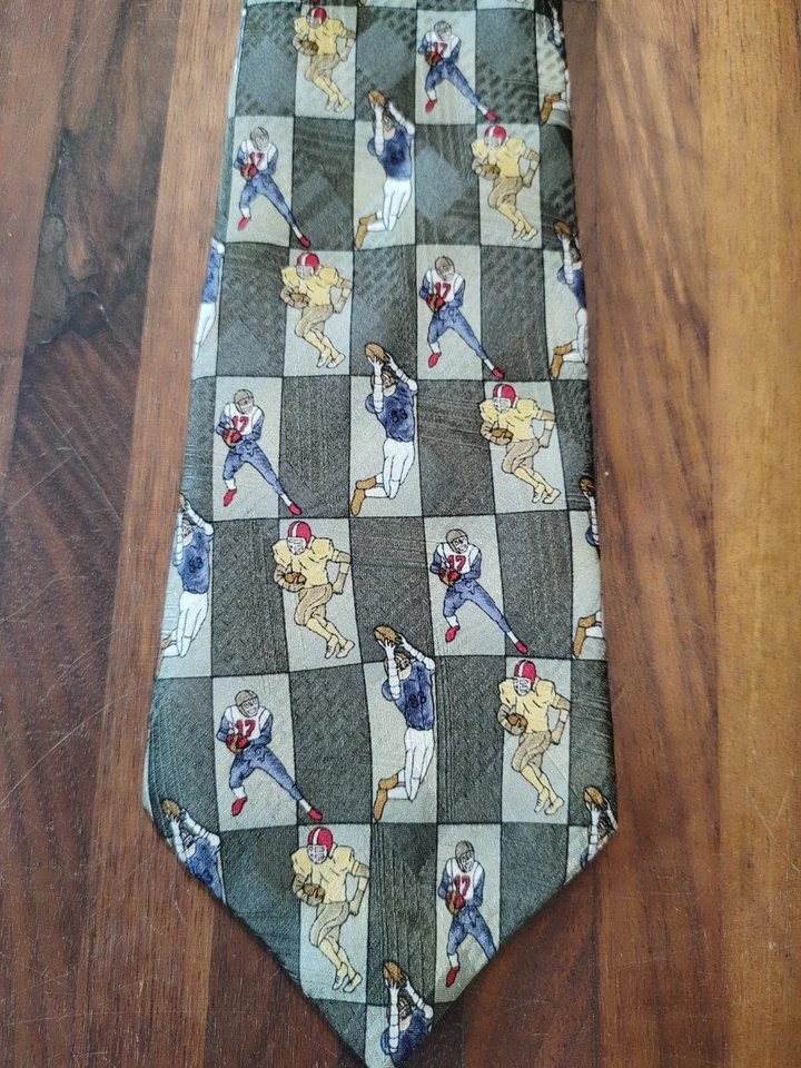 Class Club 足球运动员丝绸领带美国制造教练教练 — 第 2/4 张图片