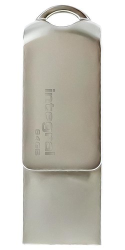 360-C Dual USB 3.0 & USB-C Flash Drive, 64GB - INFD64GB360CDL3.0 - Picture 5 of 7