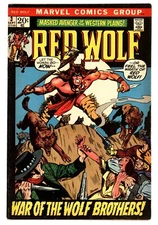 Red Wolf #3 Fine+ 6.5 1972 Syd Shores Cover