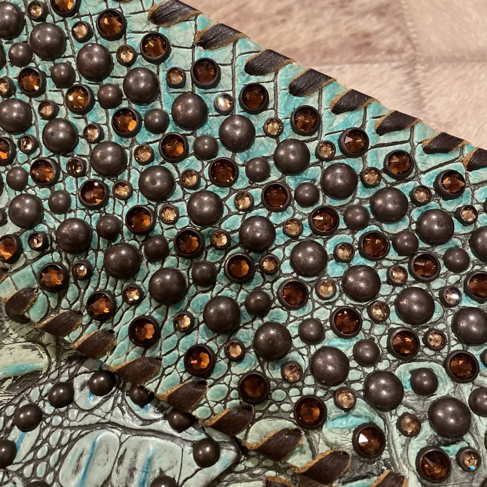 KurtMen Belt - Turquoise Vintage / Small to Medium - Image 4 of 4