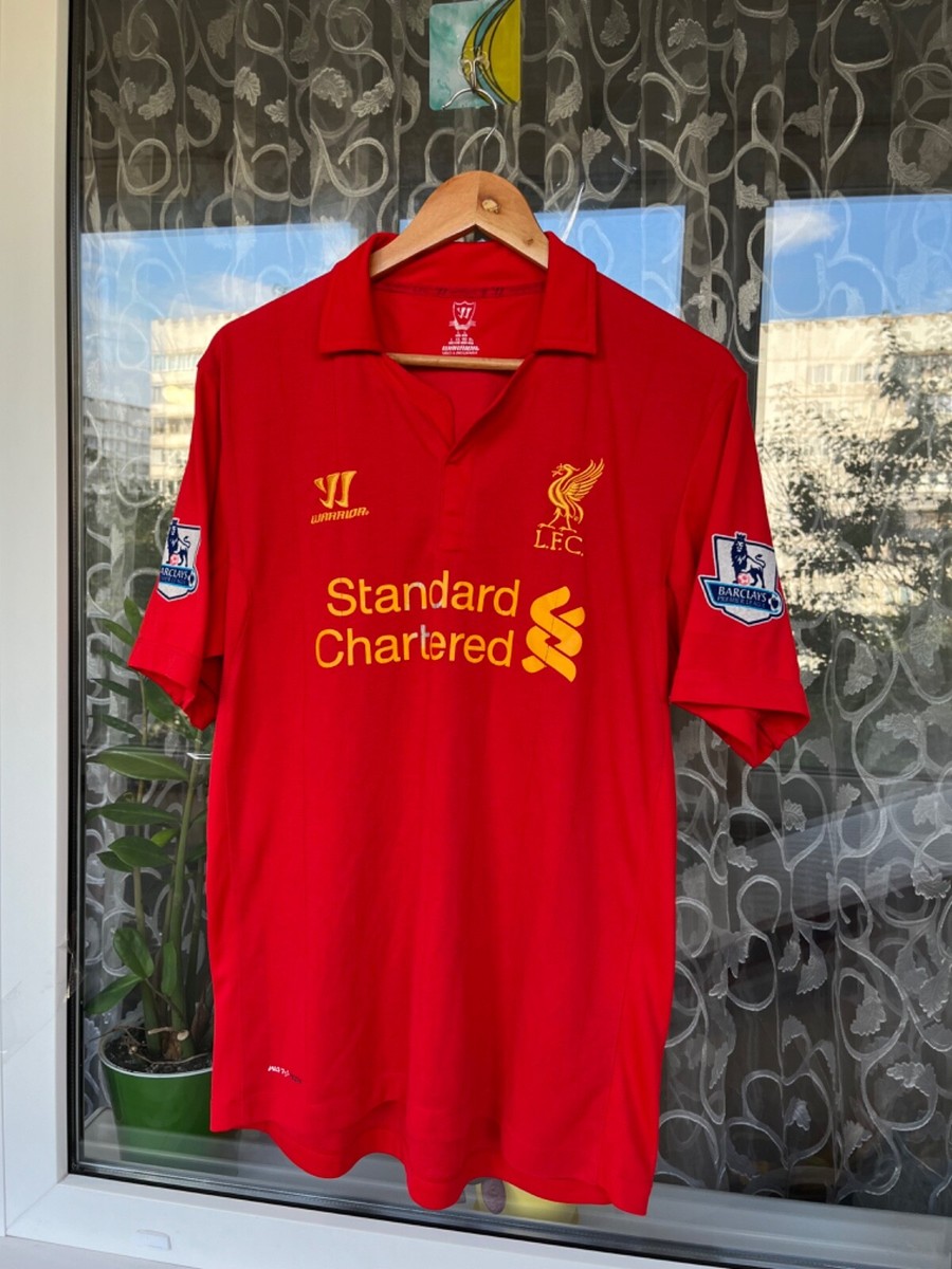 liverpool 12/13 home ユニフォーム ジェラード WARRIOR リバプール 12/13 ユニフォーム ホーム 半袖▽＃8