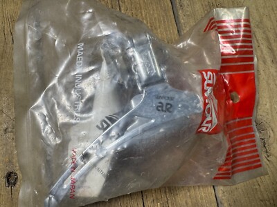 Vintage Suntour AR Front Derailleur NOS 28.6 mm Clamp On Bottom Pull Road