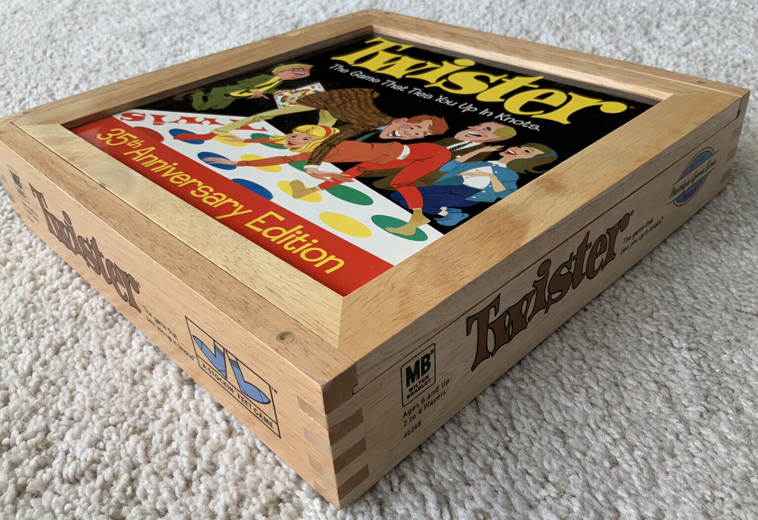 Twister Game in Tin Box – House of Cardoon