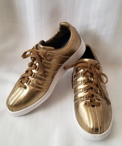 k swiss gold sneakers