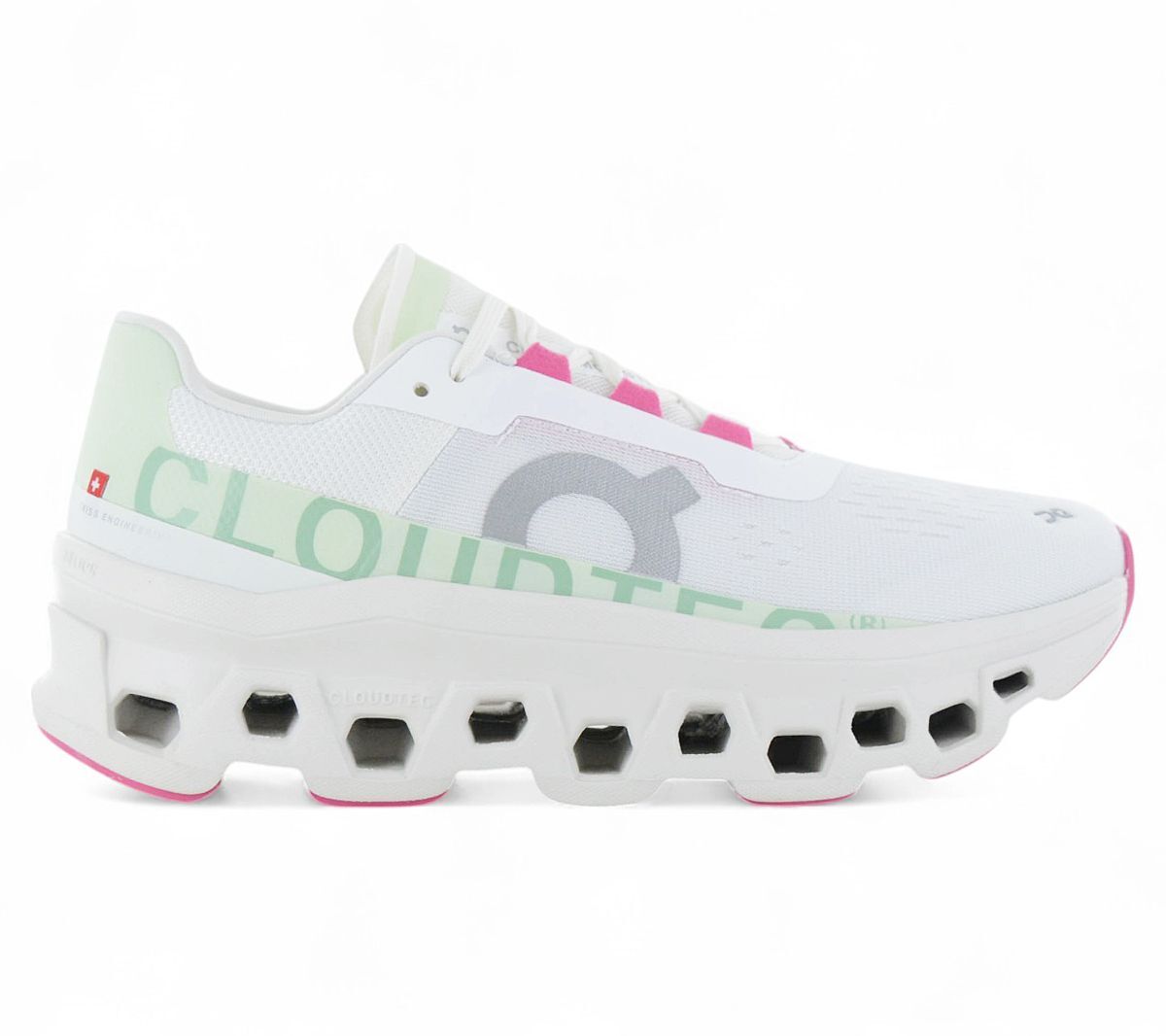 ON Running Cloudmonster - Женские кроссовки для бега White Sport Cloud Shoes NEW 36790₽
