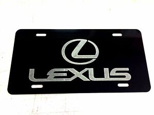 Lexus Logo Aluminium License Plate Highest Quality Lightwieght For All Vehicle 
