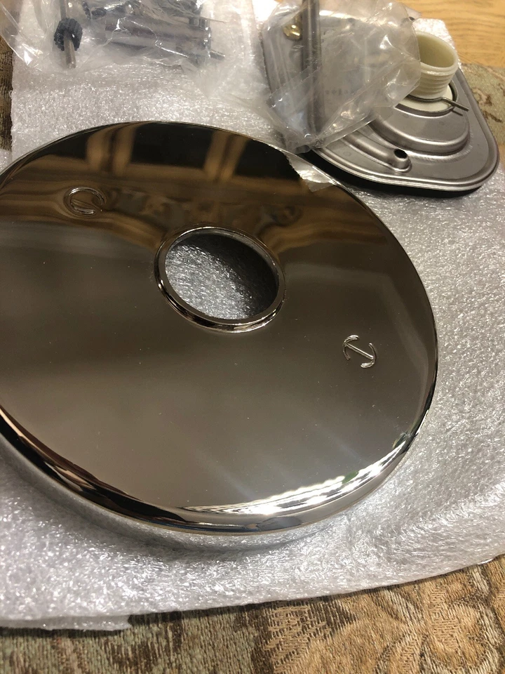 KILLISTA P24922-ADW-AD PINNA PALETTA MOLDURA TERMOSTÁTICA MANGO LVR NÍQUEL PLATA Foto 4 de 4