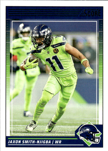 2024 Panini Score #257 Jaxon Smith-Njigba Seattle Seahawks