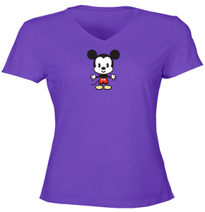 Juniors-Girls-Women-Tee-T-Shirt-Gift-Shirts-Cuties-Mascot-Mickey-Mouse-Kawaii