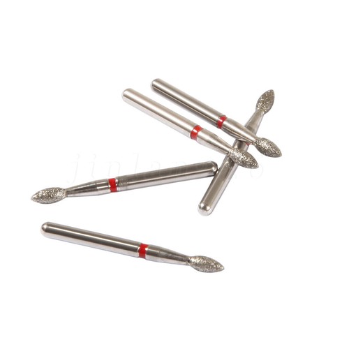 5-100pc SANDENT Dental Diamond Burs For High Speed Handpiece Friction Grip 1.6mm - Picture 841 of 865