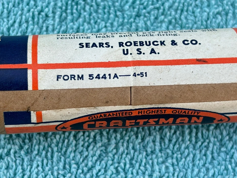 Vintage Craftsman NOS Torch Tip No. 5441 AA-3 In Cylinder Tube - Image 4 of 4