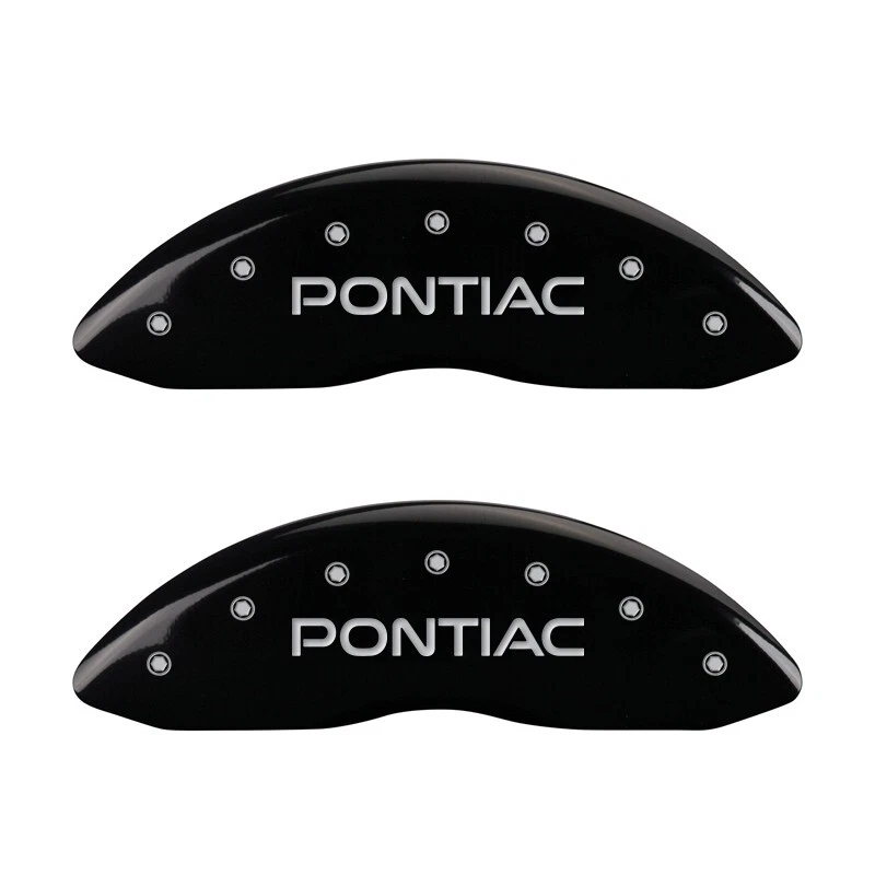 2005-2010 "Pontiac" G6 Delantero + Trasero Negro MGP Disco de Freno Pinza Cubiertas "Flecha" Foto 2 de 4