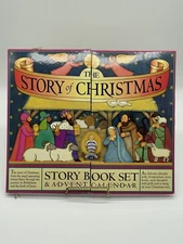 The Story of Christmas Story Book Set and Advent Calendar by Carolyn Croll 2008
