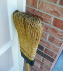 Vintage 1960's Commercial Wire Banded Corn/Straw Sweeping Broom ~ Made in U.S.A. — photo 10