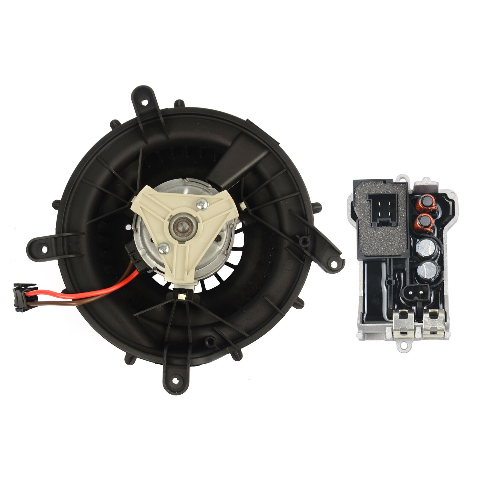 Heater Blower Motor & Regulator Resistor for Mercedes S-CLASS 