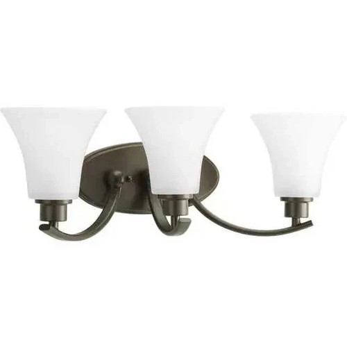 Progress Lighting P2002 Joy 3 Light Bathroom Vanity Light - Nickel