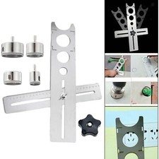 Stainless Steel Tile Hole Locator, Measuring Tool Multi-Functional Adjustable