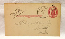 UX24 WILLIAM McKINLEY POSTAL CARD POSTMARKED 1912