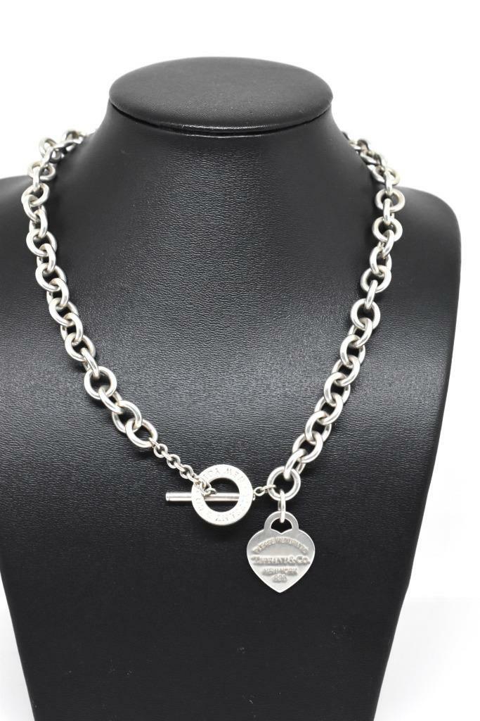 heart toggle necklace tiffany