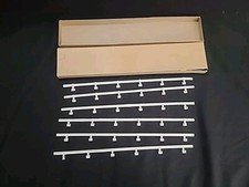 Aurora Model Motoring 1532 Tjet 6 - 14" Guard Rails/Fence White Flexible in Box