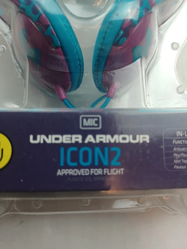 Skullcand ICON 2Under Armour Approved For Flight Over Ear Driver 30mm Headphones - Image 2 of 4