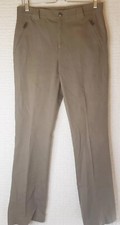 LAUREN RALPH LAUREN Sz. 6 Brown HEAVY COTTON RIDING PANTS EQUESTRIAN LOOK 31x31
