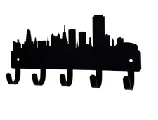 Buffalo, NY City Skyline Key Holder - Made in the USA
