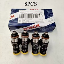 8pcs High Impedance Fuel Injectors 0280158821 For 210lb 2200cc Ev14 New