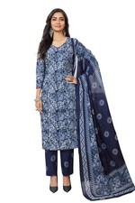 Cotton Printed Readymade Salwar Suit For Women