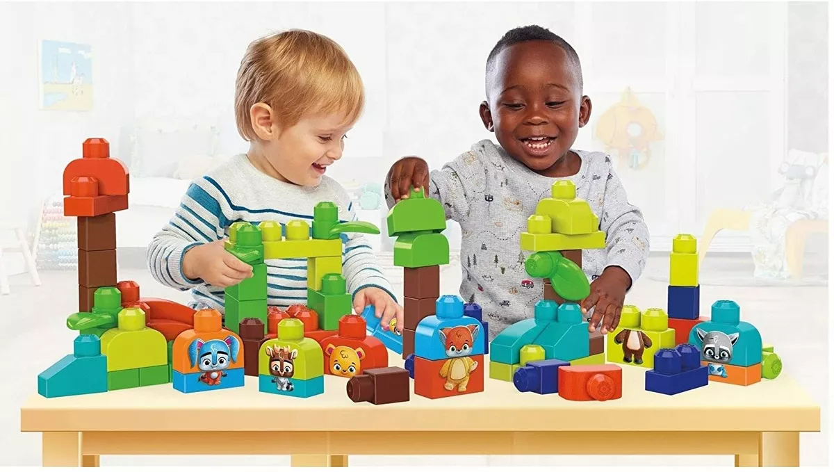 Mega Bloks First Builders Woodland Friends with Big Building