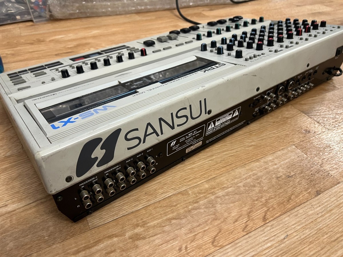 【レア】SANSUI WS-X1 整備動作品　マルチトラックレコーダー レア】SANSUI WS-X1 整備動作品 マルチトラックレコーダー