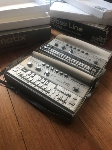 Roland TB-303 and TR-606 Boxed - Picture 1 of 11