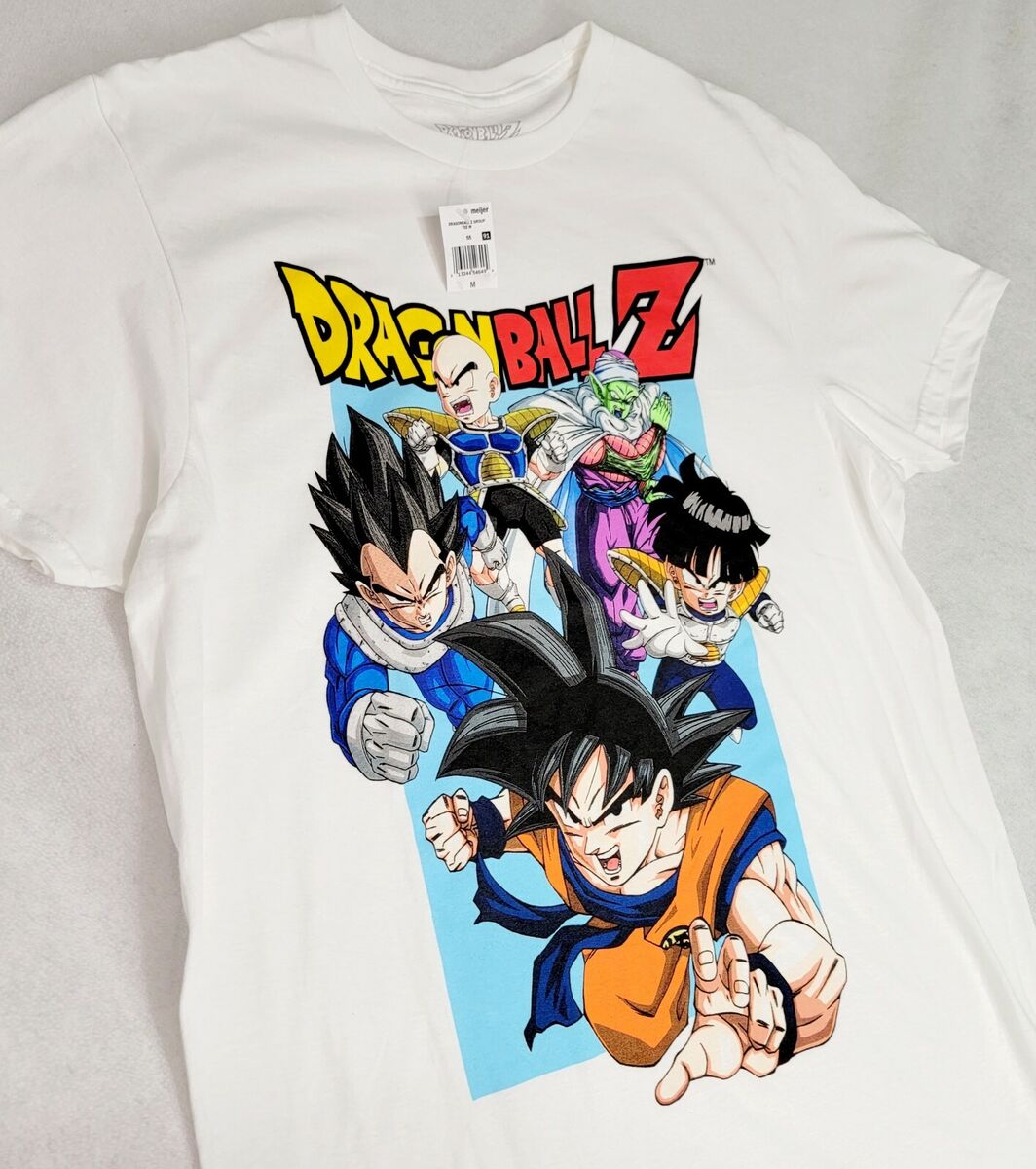 Dragon Ball Z Saiyans And Androids Boy's White T-shirt-medium : Target