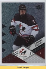 2024 Team Canada Juniors Patterned Foilboard Frankie Marrelli #39 READ 1tb6