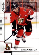 2017-18 O-Pee-Chee #75 Erik Karlsson - HKY