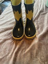 Kids Batman Rain boots Size 5-6