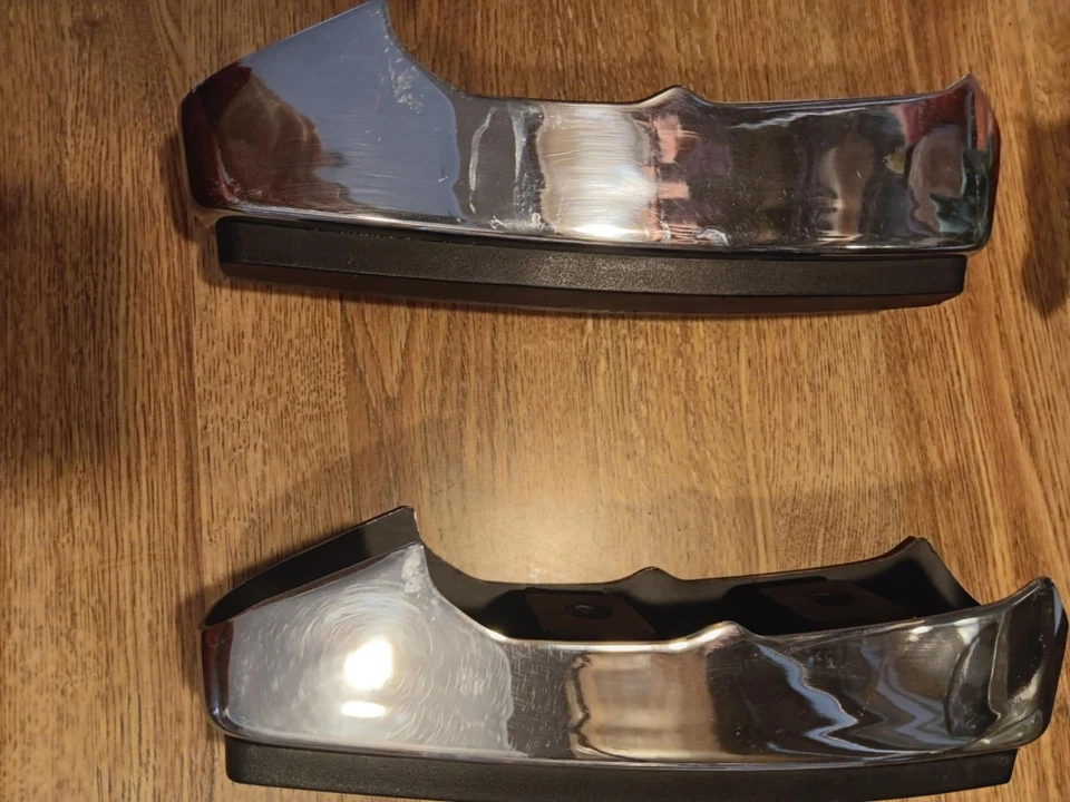 Dodge Ram Pickup, Ramcharger front bumper guards. Used OEM part 1986 - 1993 - Image 4 of 4