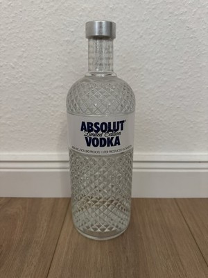 Absolut Glimmer Vodka limited Edition 1 Liter sealed versiegelt
