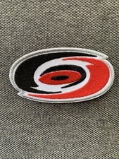 CAROLINA HURRICANES HURRICANE EMBROIDERED IRON ON PATCH NEW