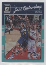 2016-17 Panini Donruss Optic Aqua Prizm 3/25 Joel Bolomboy #191 1g8u