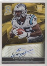 2013 Panini Spectra Rookie Auto Gold 2/10 Kenjon Barner #155 w3h