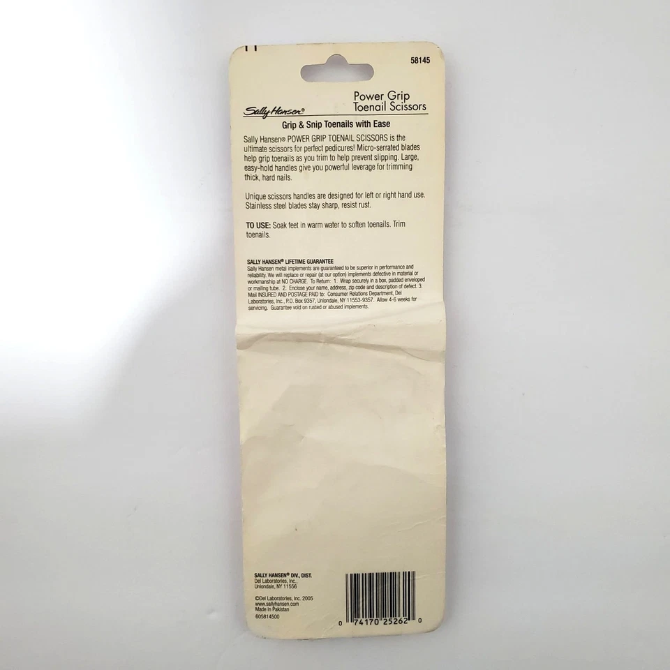 Tijeras de uñas de pie Just Feet Power Grip de Sally Hansen para uso izquierdo o derecho Foto 4 de 4